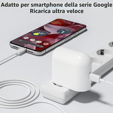 Carica l'immagine nel visualizzatore di Gallery, Caricabatterie rapido 45W USB‑C Adattatore PD PPS con cavo Typ‑C da 2 metri