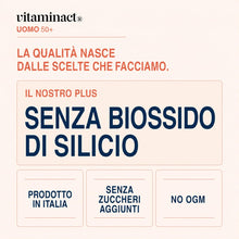 Carica l'immagine nel visualizzatore di Gallery, Multivitaminico Uomo 50 Anni - ELETTO PRODOTTO DELL'ANNO 2026 - Stanchezza, Affaticamento, Difese Immunitarie, Prestazio