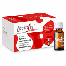 Carica l'immagine nel visualizzatore di Gallery, Lactofer Fermenti – Fermenti Lattici Probiotici in Flaconcini – Integratore Alimentare utile per l’Equilibrio della Flor