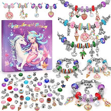 Carica l'immagine nel visualizzatore di Gallery, Tomylv Kit per Braccialetti Bambina, Regalo Bambina Kit Braccialetti Bambina di Creazione di Gioielli Bambina 5-12 Anni Idee Regali per Natale, compleanno, Pasqua, San Valentino