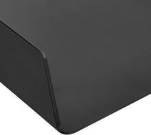 Carica l'immagine nel visualizzatore di Gallery, Amazon Basics Rettangolare Plastic Organizer Ripiano portacorrispondenza, confezione da 2, 24.6 x 5.6 x 33 cm, Nero