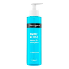 Carica l'immagine nel visualizzatore di Gallery, Neutrogena Hydro Boost Acqua Gel Detergente Viso, Deterge e Strucca, 200 ml