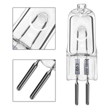 Carica l'immagine nel visualizzatore di Gallery, Lampadine alogene G5.3, lampadina 220 V 100 W Lampadina a capsula trasparente a 2 pin, lampadine dimmerabili a luce bian