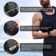 Carica l'immagine nel visualizzatore di Gallery, Compatibile con cinturino Forerunner 35 cinturini in morbido silicone per orologio sportivo Forerunner 35 Smart Watch