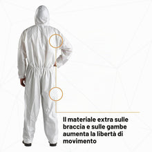 Carica l'immagine nel visualizzatore di Gallery, 3M™ 4510 Indumento di protezione 5/6, Laminato , bianco, taglia L