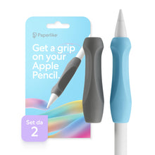 Carica l'immagine nel visualizzatore di Gallery, Paperlike® Pencil Grips per Apple Pencil 1ª &amp; 2ª Generazione, USB-C &amp; PRO