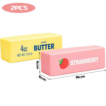 Carica l'immagine nel visualizzatore di Gallery, 2PCS Butter Squishy, Giocattolo da Spremere di Burro,Giocattoli Giocattolo da Schiacciare,Antistress Squishies Squeeze G