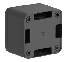 Carica l'immagine nel visualizzatore di Gallery, Electraline 60478 Contenitore da superficie FIXA con presa P40 (Schuko+10/16A), Nero, IP40, compatibile per installazion