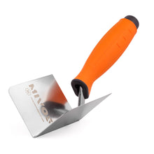 Carica l'immagine nel visualizzatore di Gallery, Mivos 2 x Spatole Angolari Antiruggine 80 x 60 mm - Cazzuola Angolare Interna ed Esterna in Acciaio Inox - Cazzuola per 