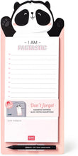 Carica l'immagine nel visualizzatore di Gallery, Legami Don't Forget - Blocco Note Magnetico, 11x28 Cm, Panda