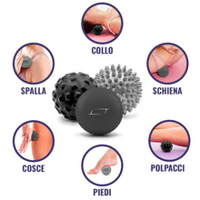 Carica l'immagine nel visualizzatore di Gallery, Pallina per Massaggio Muscolare, Massage Ball per Fisioterapia e Circolazione Sanguigna, Palline Pilates Massaggio Piedi