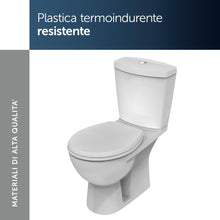 Carica l'immagine nel visualizzatore di Gallery, Ideal Standard Eurovit Universal sedile per WC standard, ovale – Bianco