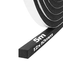 Carica l'immagine nel visualizzatore di Gallery, Nastro autoadesivo in schiuma, guarnizione in gomma per porte e finestre, resistente alle intemperie, anti-collisione, i