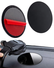 Carica l'immagine nel visualizzatore di Gallery, Supporto Adesivo Forte per Cruscotto 2 Pezzi 65mm+80mm, Base Antiscivolo Alternativa Ventose, Tenuta Fissa per Dispositi