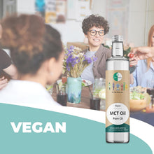 Carica l'immagine nel visualizzatore di Gallery, Go-Keto MCT Oil C8, 500ml | Olio MCT C8, 100% olio di cocco, senza olio di palma | perfetto per dieta chetogenica | crema di caffè cheto, per bulletproof coffee o frullato cheto | vegano