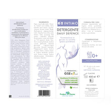 Carica l'immagine nel visualizzatore di Gallery, Prodeco Pharma GSE INTIMO Detergente Daily Defence 400 ML - Detergente Intimo in Forma di Gel a Base di Estratti Vegetal