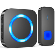 Carica l'immagine nel visualizzatore di Gallery, SURFOU Campanello Senza Fili da Esterno, 400m Wireless, 55 Suonerie, LED
