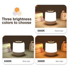 Carica l'immagine nel visualizzatore di Gallery, Lampada da Comodino Touch Dimmerabile 3000K-6500K Bianco Latte