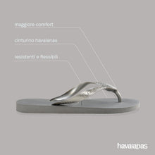 Carica l'immagine nel visualizzatore di Gallery, Havaianas - Top Tiras, Infradito da Donna Comode, Resistenti e Leggere con Suola Antiscivolo, Donna