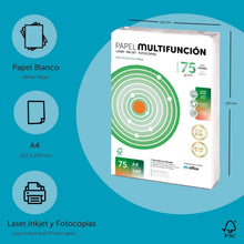 Carica l'immagine nel visualizzatore di Gallery, m-office Carta A4 75g, 100 Fogli, Multiuso per Stampanti Laser e Inkjet