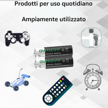 Carica l'immagine nel visualizzatore di Gallery, Batterie AA, LR6 Batteria alcalina 24 pezzi a lunga durata Power 1,5V, Potente, Può essere utilizzata per giocattoli, sv