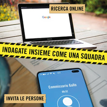 Carica l'immagine nel visualizzatore di Gallery, Hidden Games Luogo del Reato - Un piano perfetto - Italiano - Gioco investigativo realistico ed emozionante, tipo Escape Room da tavolo