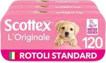 Carica l'immagine nel visualizzatore di Gallery, Scottex L'Originale Carta Igienica, Morbida ed Assorbente, 120 Rotoli