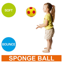 Carica l'immagine nel visualizzatore di Gallery, Mondo Toys - SOFT FOOTBALL 200 - Pallone di spugna diametro 20 cm - 1 palla morbida - colori misti - 07852