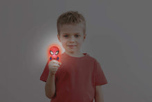 Carica l'immagine nel visualizzatore di Gallery, Lexibook, Spider-Man, Luce notturna a colori per la stanza dei bambini, cambio di colore, luce uniforme, Batteria, Blu/R