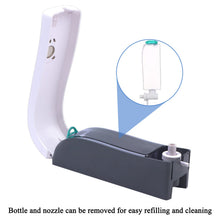 Carica l'immagine nel visualizzatore di Gallery, 300ml Dispenser di Sapone, Dispenser per Shampoo e Bagnoschiuma da Parete, Dispenser per Sapone Liquido, Senza Foratura, Manuale Sapone Dispenser, Dispenser Sapone a Parete (Bianco)