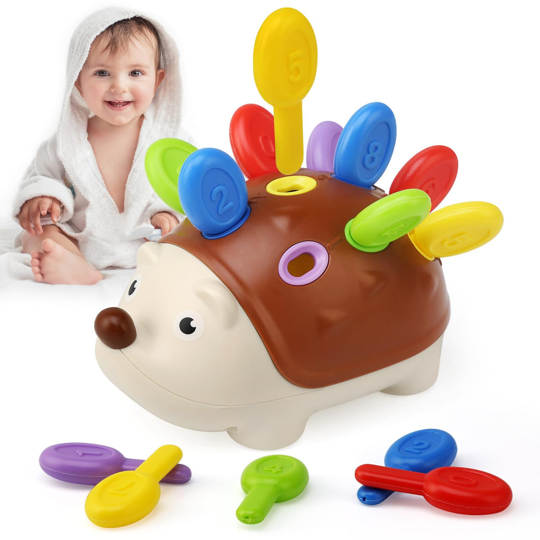 Giocattoli Sensoriali Da Bagno Per Bambini - Set 4 Insetti Con Ventose - Coccinella, Farfalla, Ape, Lumaca - Regalo Montessori 1 2 3 Anni