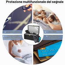 Carica l'immagine nel visualizzatore di Gallery, Samfolk Faraday Box per chiavi dell'auto, scatola Faraday extra grande, 22 x 13 x 10,5 cm, senza chiave, antifurto RFID 