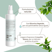 Carica l'immagine nel visualizzatore di Gallery, amusi Balsamo Cani Pelo Lungo Spray Sciogli Nodi Pelo Cane 250ml - Made in Italy, Formula Ipollergenica, Lucida, Condiziona, Nutre, Effetto Antistatico, Balsamo per Cani Spray, Districante Pelo Cane