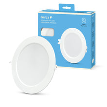 Carica l'immagine nel visualizzatore di Gallery, Garza - Faretti LED da incasso per Cartongesso, Circolare, Extrapiatto, 22cm, 18W, Luce Neutra 4000K, 1950lm, 30.000h, I