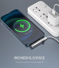 Carica l'immagine nel visualizzatore di Gallery, Cavo Aux 3,5mm(2in1)Accessori Lightning Jack Cuffie per Apple iPhone 14 13 12 11 Pro Max 7 8Plus X SE XS XR per iPad Air