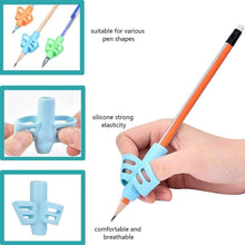 Carica l&#39;immagine nel visualizzatore di Gallery, YYST Impugnatura Matita bambini,impugnatura penna,4 pieces pencil grips,Aiuto Scrittura Strumento Correzione Della Postura per Bambini Adulti