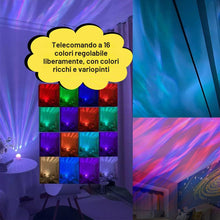 Carica l'immagine nel visualizzatore di Gallery, Lampada Aurora Boreale Proiettore Stelle Soffitto Proiettore Aurora Boreale con 16 Effetti di Illuminazione/Telecomando 