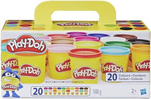 Carica l&#39;immagine nel visualizzatore di Gallery, Hasbro Play-Doh- Play-Doh Confezione Super Color, Giochi di Halloween per Bambini e Bambine, Giocattoli Idee Regalo per Feste, Multicolore, 20 Vasetti di Pasta da modellare, A7924EUC