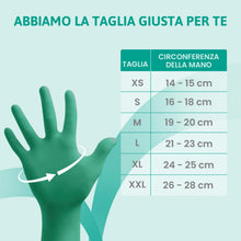 Carica l'immagine nel visualizzatore di Gallery, Ansell TouchNTuff 92-600 Guanti Monouso in Nitrile, Senza Polvere, Alta Resistenza Chimica e Meccanica, Protezione degli