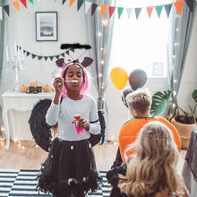 Carica l&#39;immagine nel visualizzatore di Gallery, Bluelves Ali ed Aureolas, Halloween Ali d&#39;Angelo, Ali Angelo Nero, per Feste in Maschera, Carnevale, Halloween, Nero