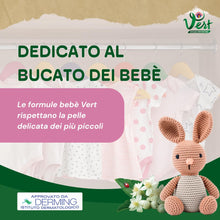 Carica l'immagine nel visualizzatore di Gallery, Chanteclair Vert - Ammorbidente Bebè Talco 1200ml 60 Lavaggi