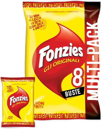 FONZIES - MULTIPACK X 8 CROCCANTINI DI MAIS AL FORMAGGIO - 211.5