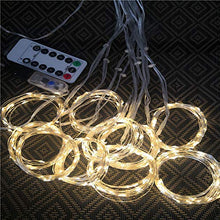 Carica l'immagine nel visualizzatore di Gallery, SUNNOW Tenda Luminosa,300 LED 300 * 300cm 8 Modalità Impermeabile Tenda Luci LED con Telecomando,Luci Fatate per Tende,Catene luminose per Natale,Matrimoni,Camere da letto,Finestre,Interni,Esterni