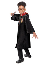 Carica l'immagine nel visualizzatore di Gallery, Rubies Costume Harry Potter Deluxe per Bambino e Bambina, Licenza Ufficial, Tunica con Cappuccio, Unisex, Gryffindor