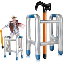 Carica l'immagine nel visualizzatore di Gallery, Deambulatore Gonfiabile Ecologico Bastone da Passeggio Gonfiabile 92cm Camminatore Gonfiabile Sicuro Giocattolo Riutiliz
