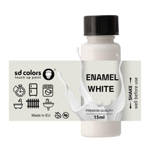 Carica l'immagine nel visualizzatore di Gallery, SD COLORS Vernice per ritocchi bianca smaltata, 15 ml, ad asciugatura rapida, compatibile con elettrodomestici da cucina