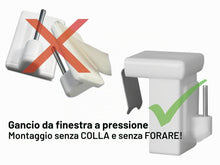 Carica l'immagine nel visualizzatore di Gallery, dekondo - 20 ganci per finestre, ganci decorativi per la decorazione delle finestre, campo di serraggio: 10-27 mm univer