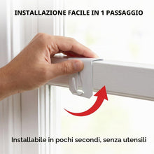 Carica l'immagine nel visualizzatore di Gallery, 12 Pezzi Ganci Decorativi per Finestre Bianco, Ganci per Finestre da Appendere, per Fino a 20mm di Spessore, Senza Incol