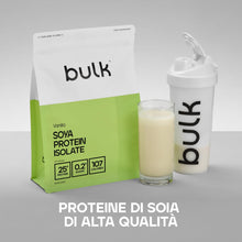 Carica l'immagine nel visualizzatore di Gallery, Bulk Soya Protein Isolate Powder, Vanilla, 1 kg