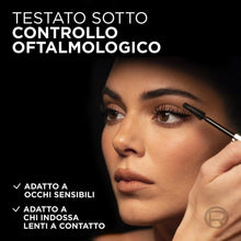 Carica l'immagine nel visualizzatore di Gallery, L'Oréal Paris Mascara Volumizzante, Ciglia a Ventaglio, Sguardo più Ampio, Adatto a Occhi Sensibili, Arricchito con 5% S